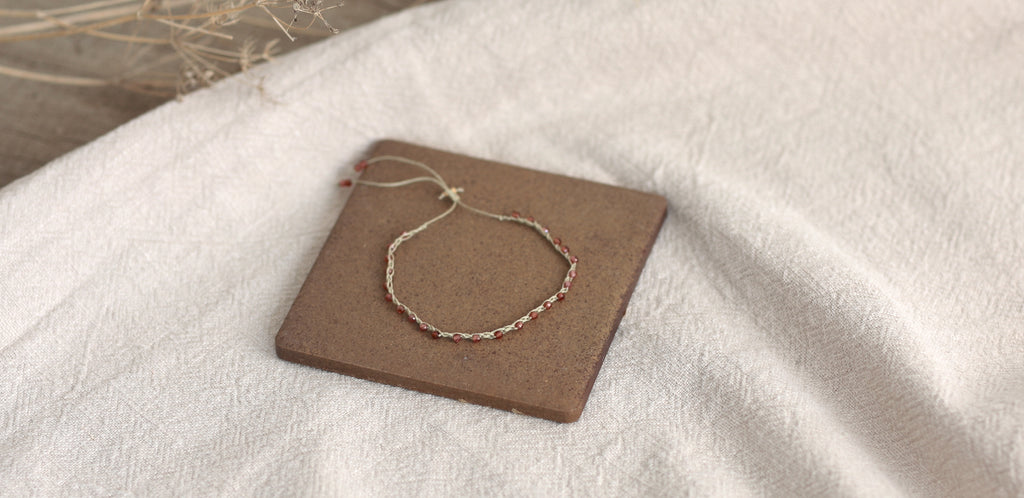 Bracelet Grenat