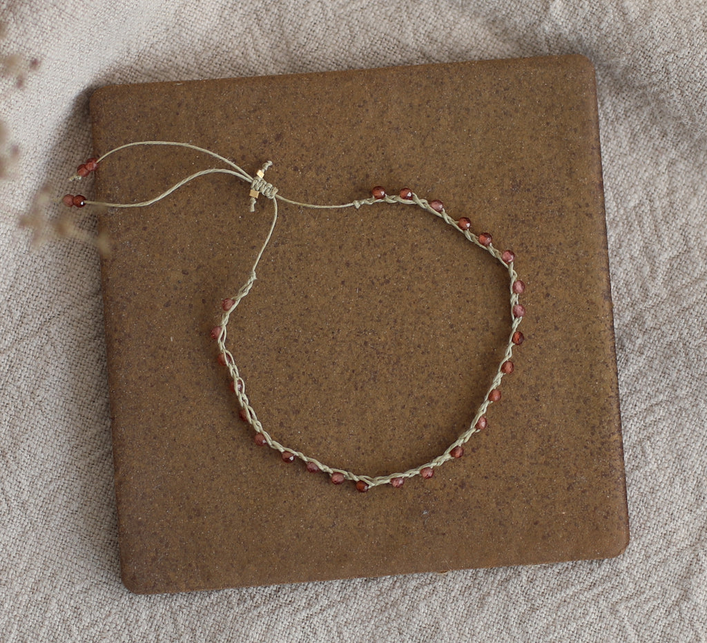 Bracelet Grenat