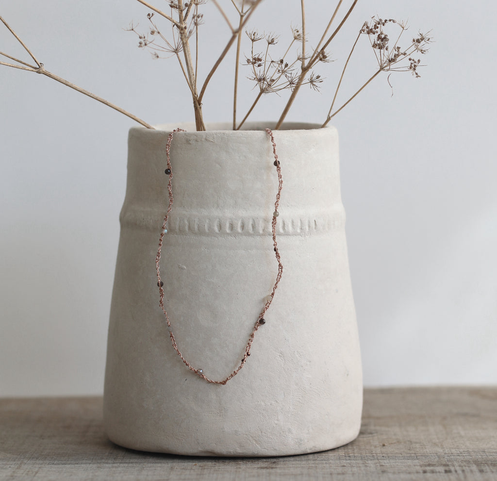 Collier Nomade Rosé