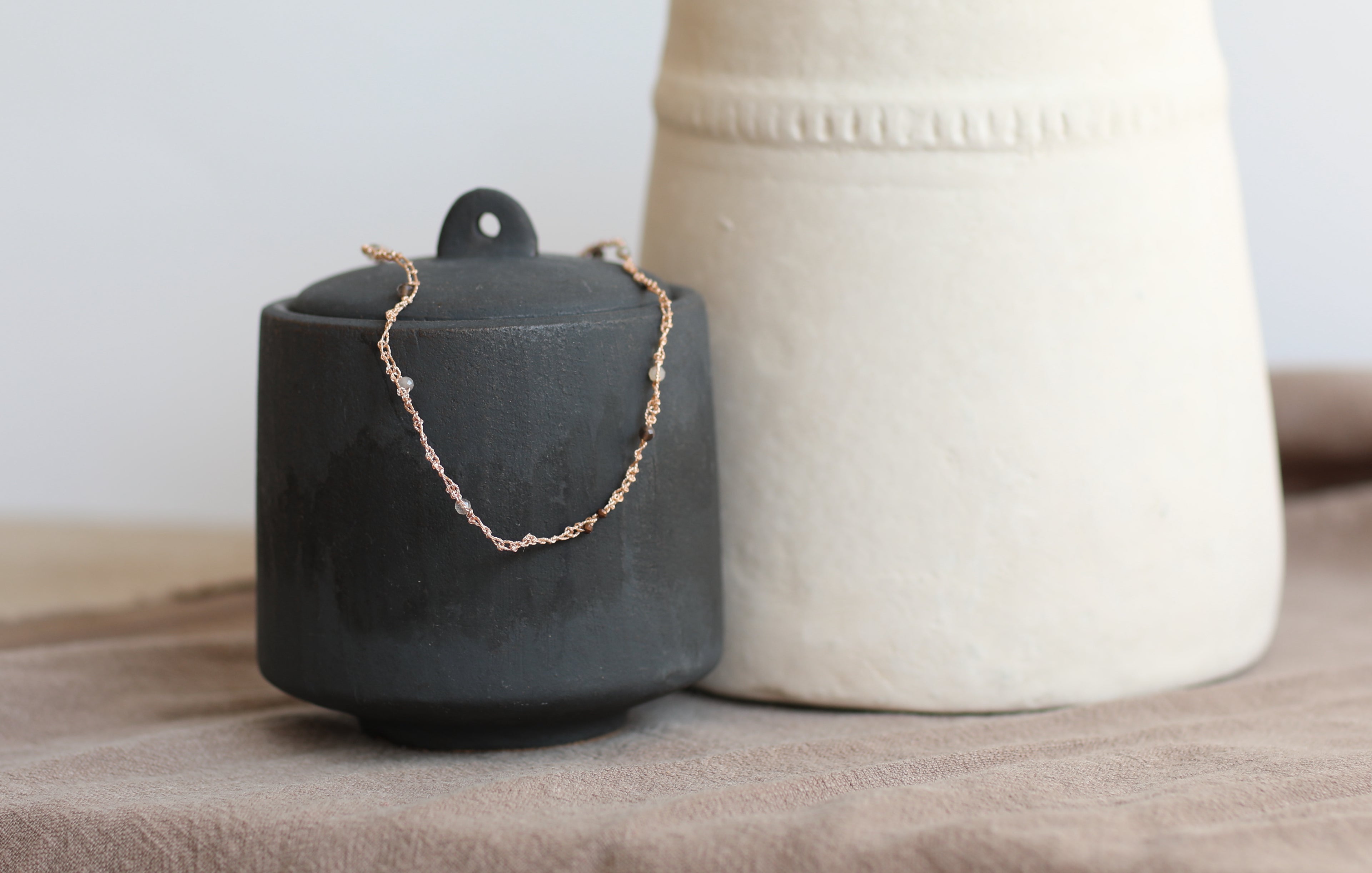 Collier Nomade Rosé