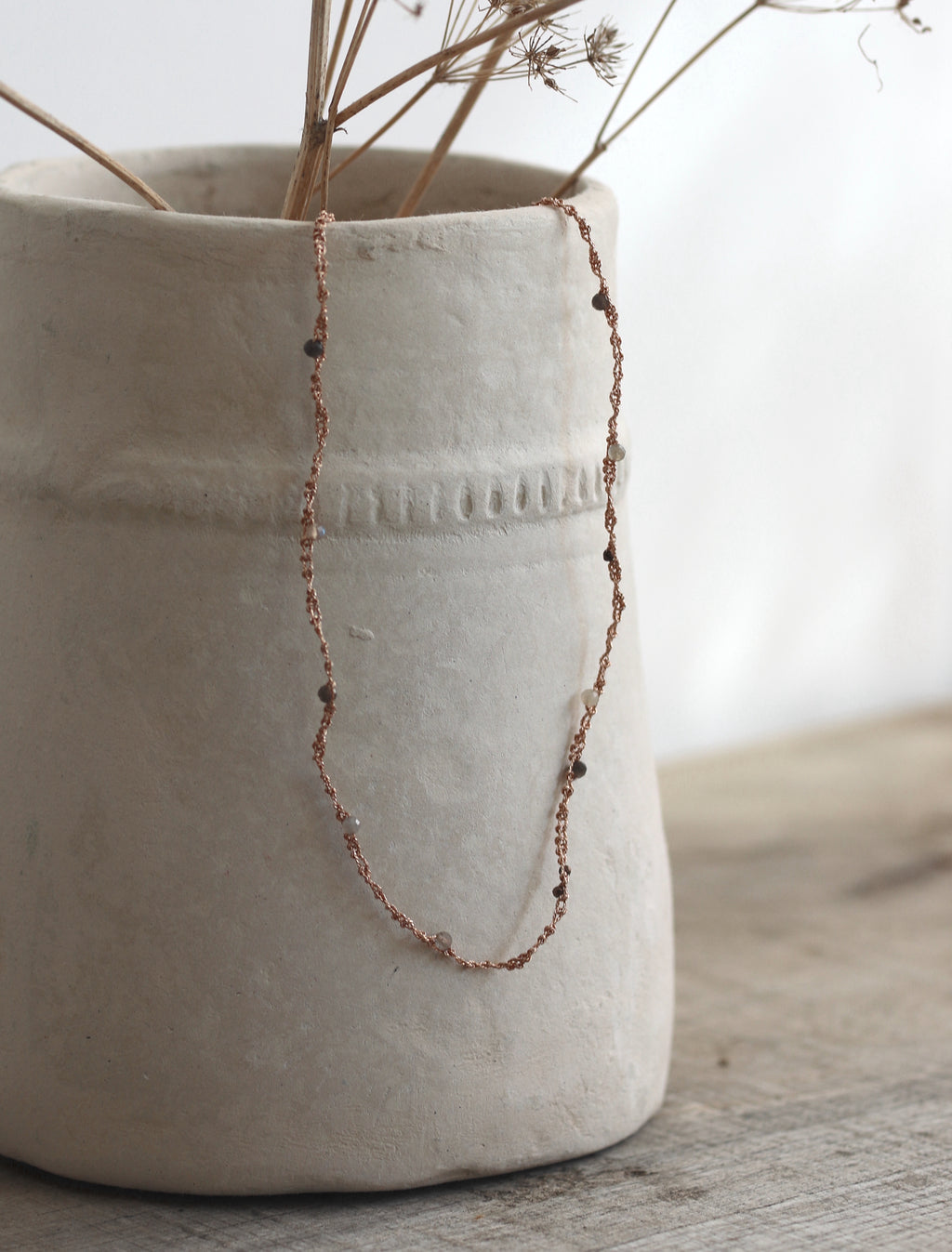 Collier Nomade Rosé