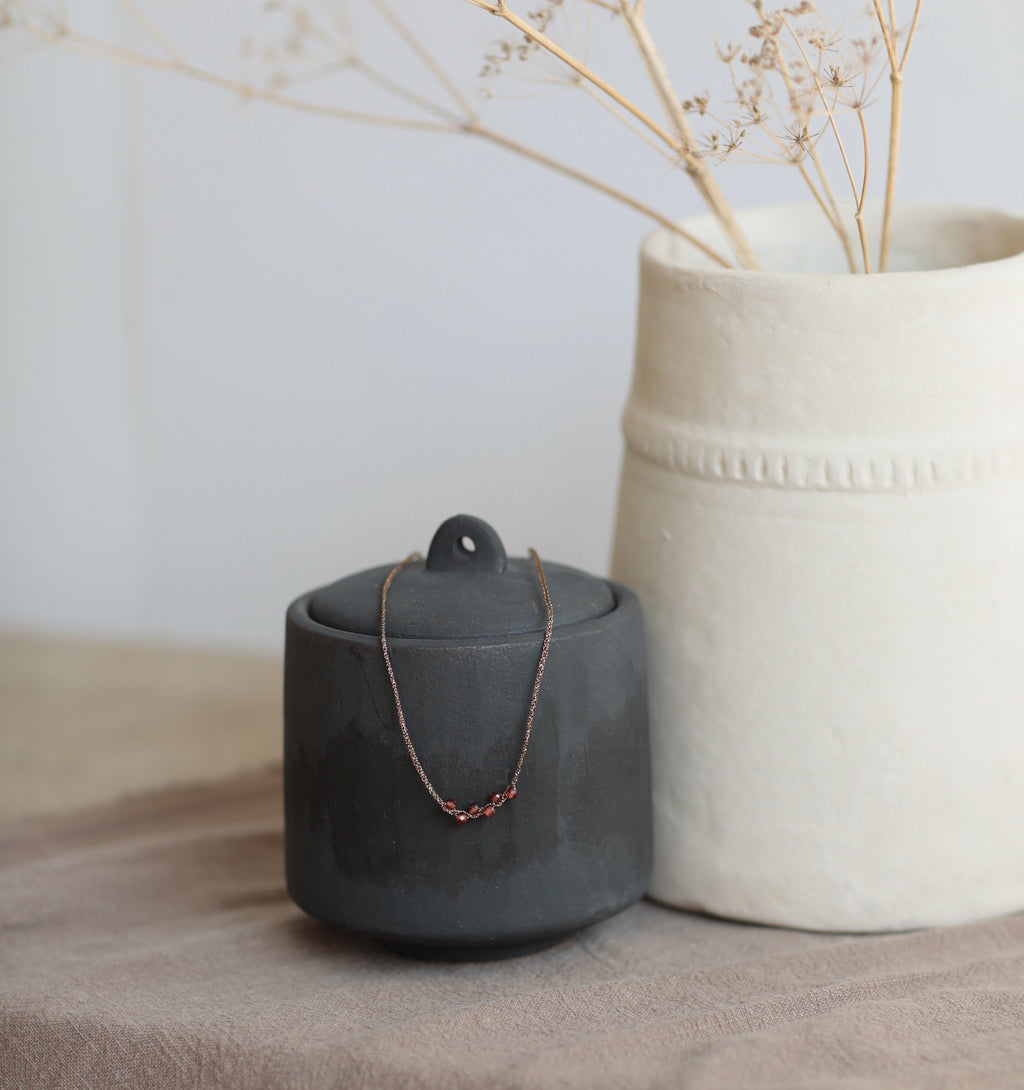 Collier Salina Grenat