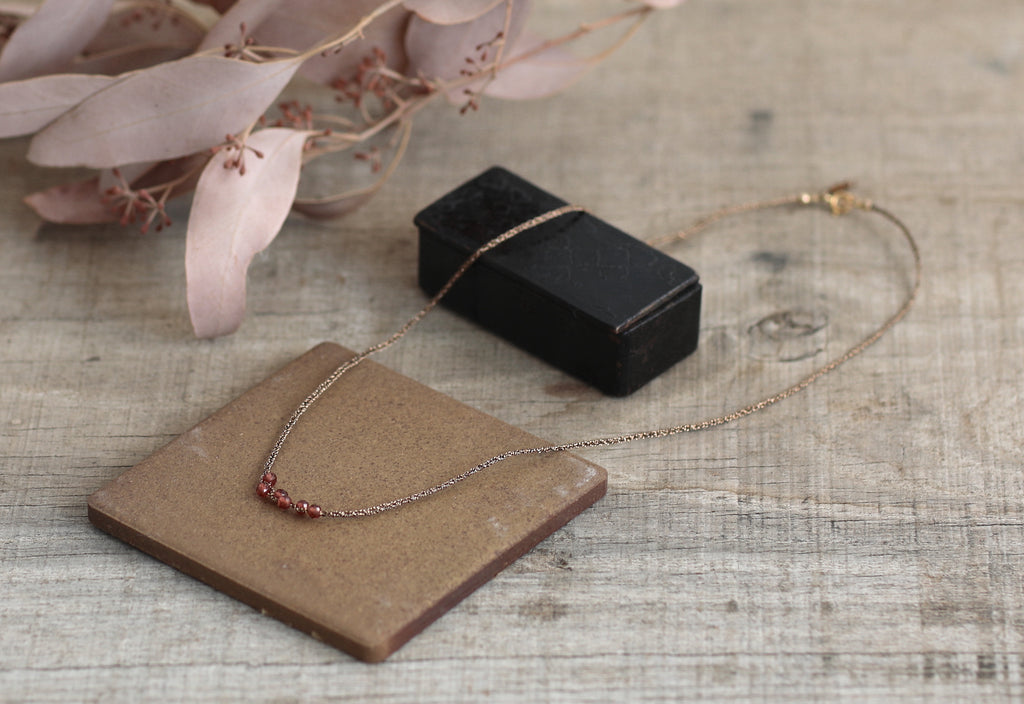 Collier Salina Grenat
